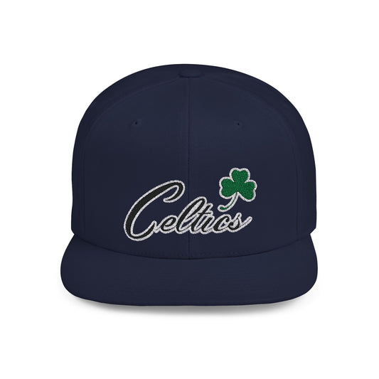 Boston Celtics Celtics Fans  Flat Bill Snapback – Lightweight, Custom Fit, Premium Quality