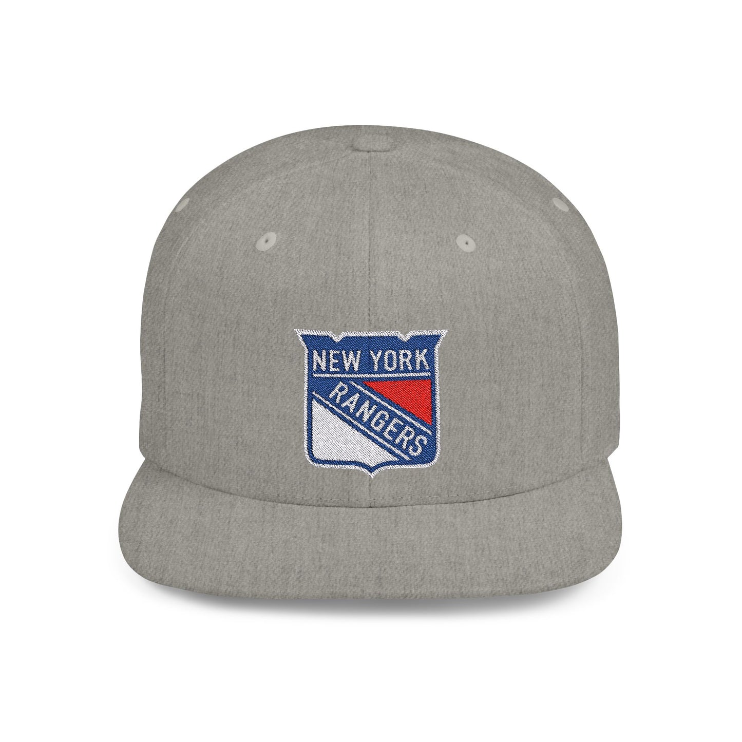 New York Rangers Flat Bill Snapback – Lightweight, Custom Fit, Premium Quality