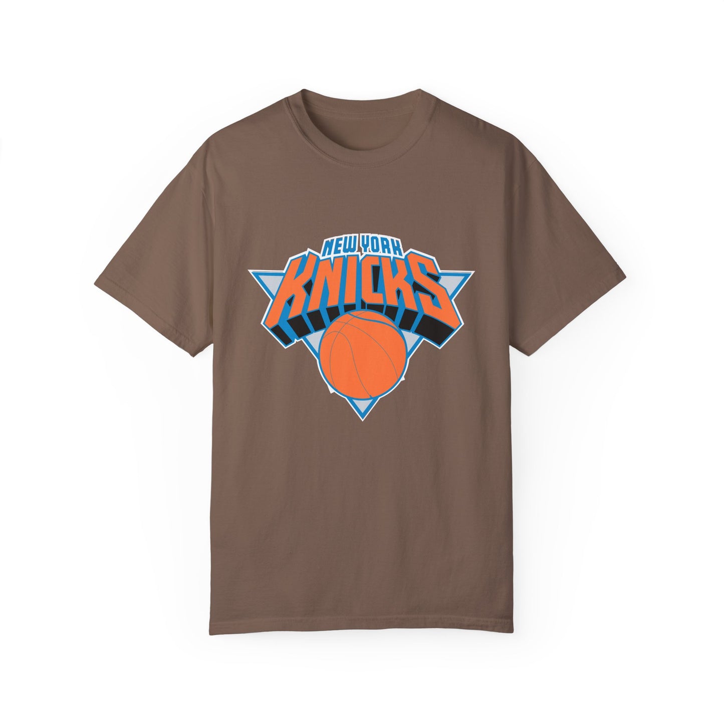 New York Knicks Hoop Lifestyle Garment-Dyed T-Shirt – Premium Cotton Tee for Customization