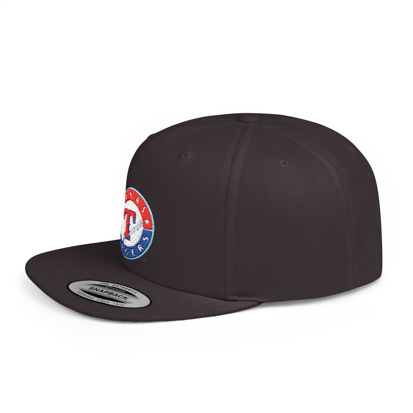 Texas Rangers Baseball Nation Flat Bill Snapback – Lightweight, Custom Fit, Premium Quality