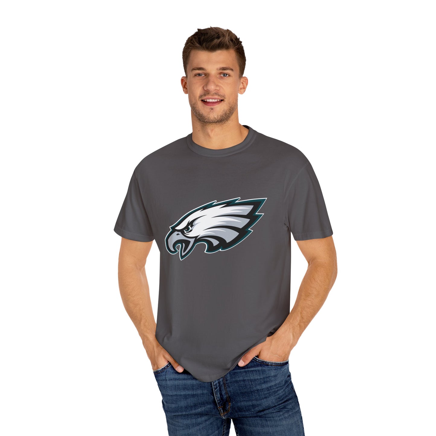 Philadelphia Eagles Pride Garment-Dyed T-Shirt – Premium Cotton Tee for Customization