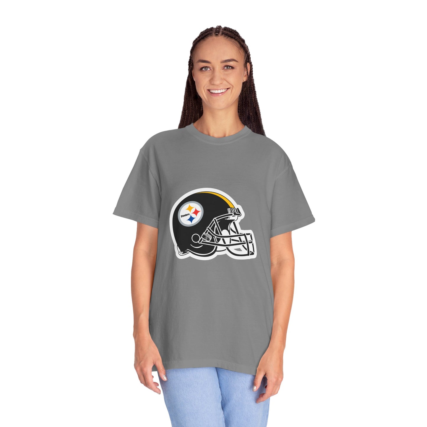 Pittsburgh Steelers Fan Gifts Garment-Dyed T-Shirt – Premium Cotton Tee for Customization