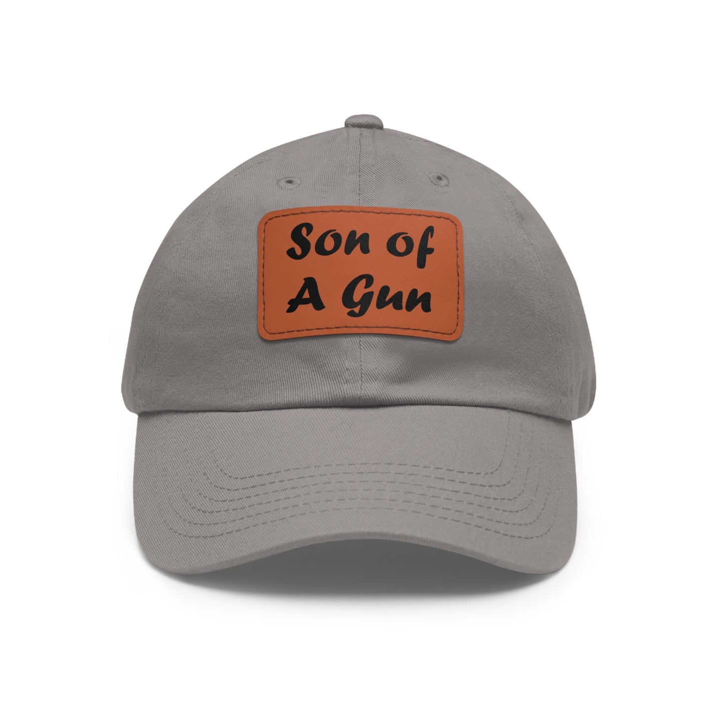 Dad Leather Patch Hat Son of A Gun – Timeless Style, Perfect Fit