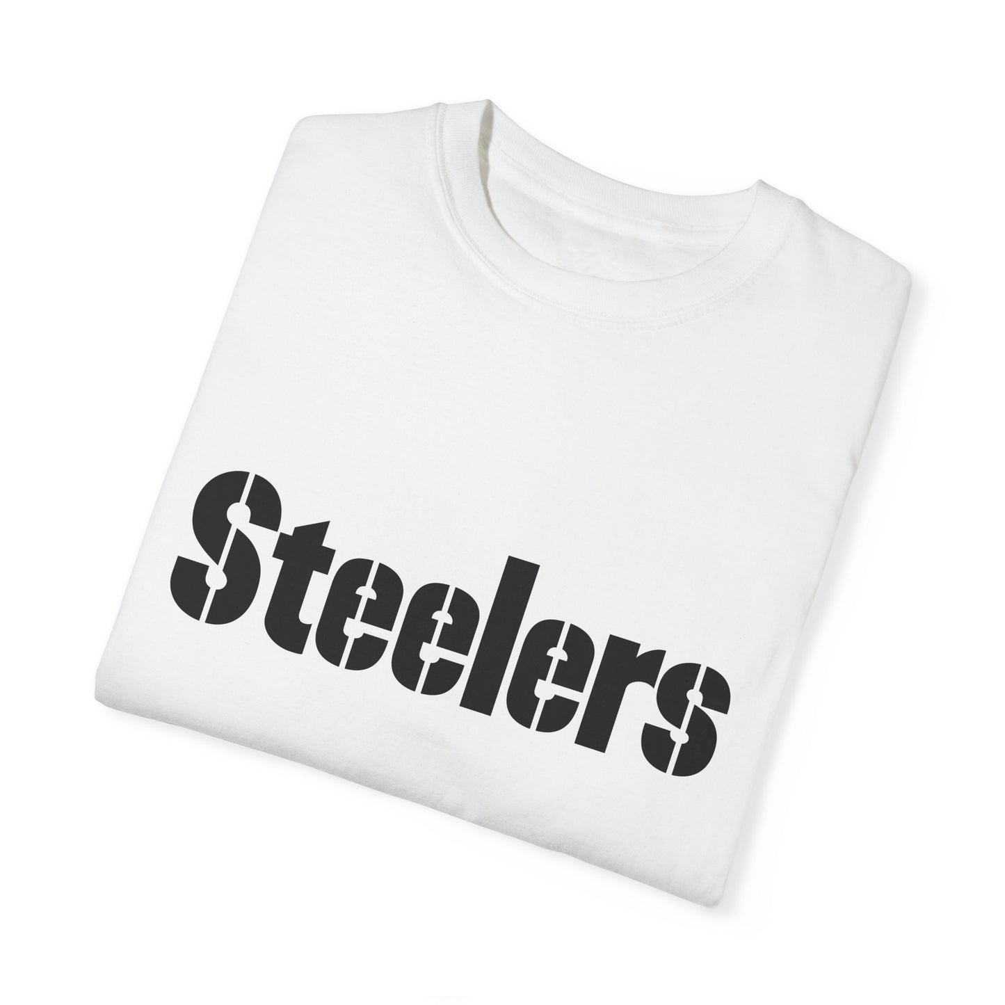 Pittsburgh Steelers Football Fan Garment-Dyed T-Shirt – Premium Cotton Tee for Customization