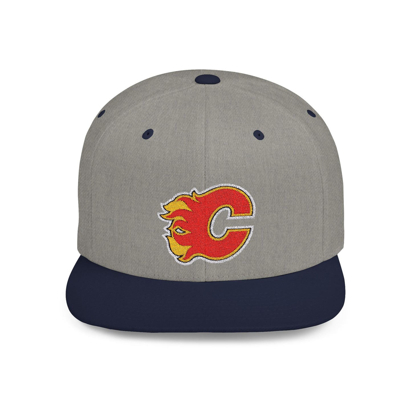 Calgary Flames Flat Bill Snapback – Lightweight, Custom Fit, Premium Quality