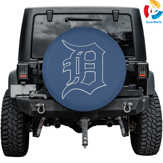 Detroit Tigers MLB Season Spare Tire Cover – Premium Waterproof UV-Resistant Protector