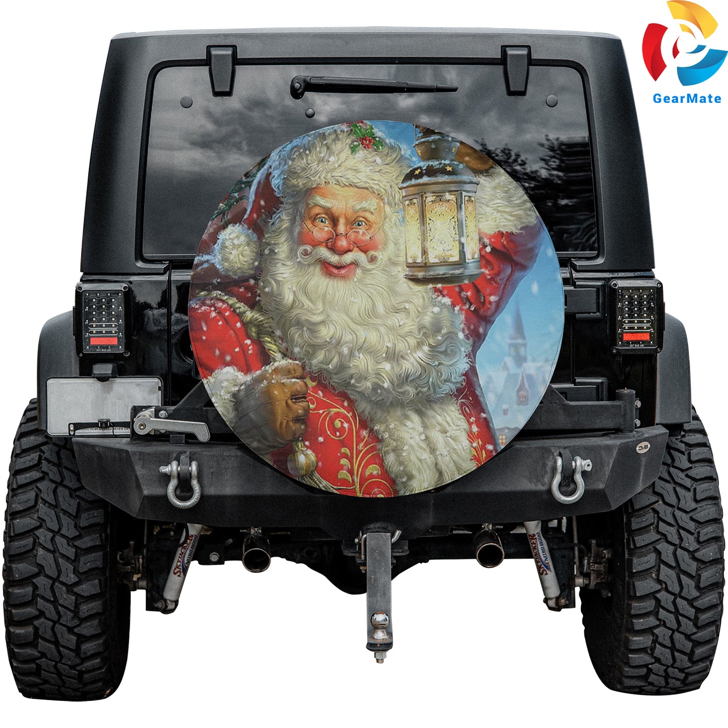 Merry Christmas 2024 Christmas Magic Spare Tire Cover – Premium Waterproof UV Resistant Protector