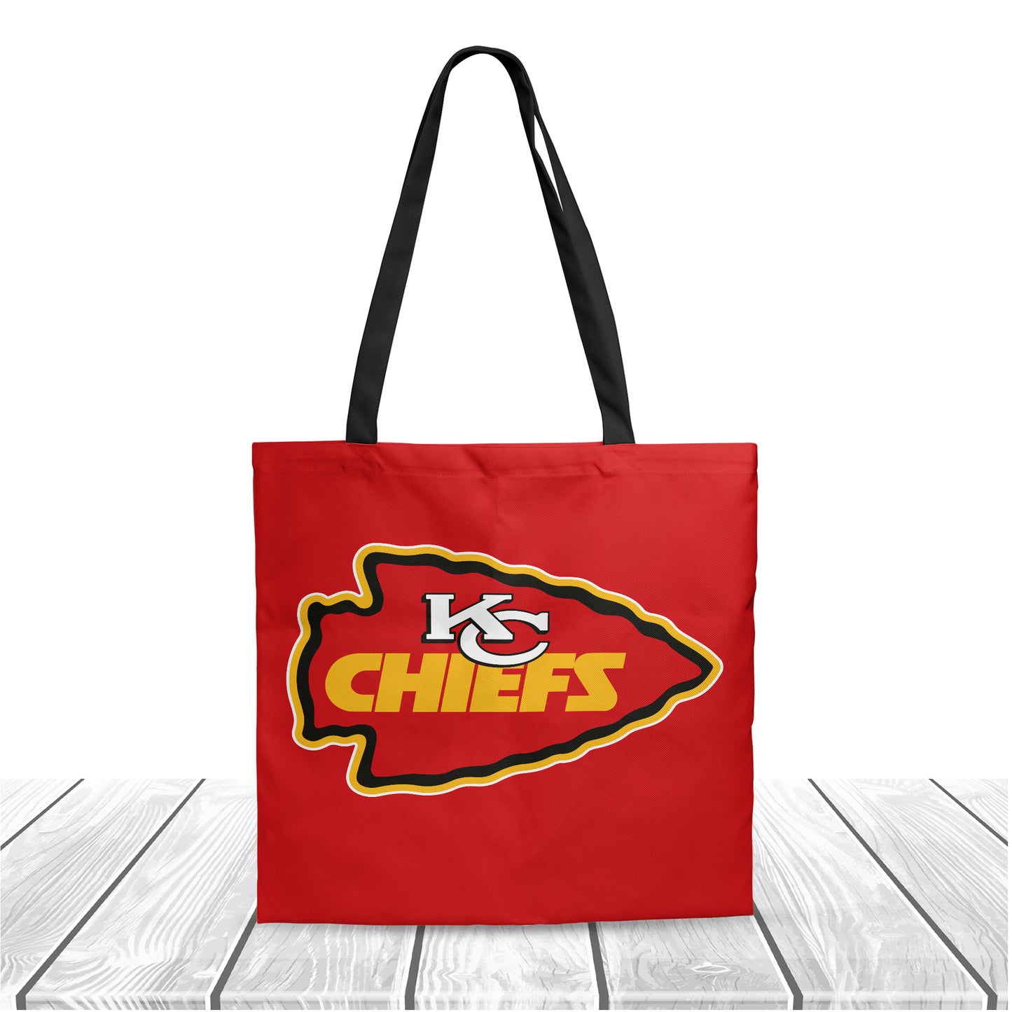 Kansas City Chiefs NFL Polyester Canvas Tote Bag – Durable and Stylish