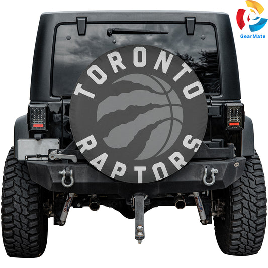 Toronto Raptors Gear Spare Tire Cover – Premium Waterproof UV-Resistant Protector