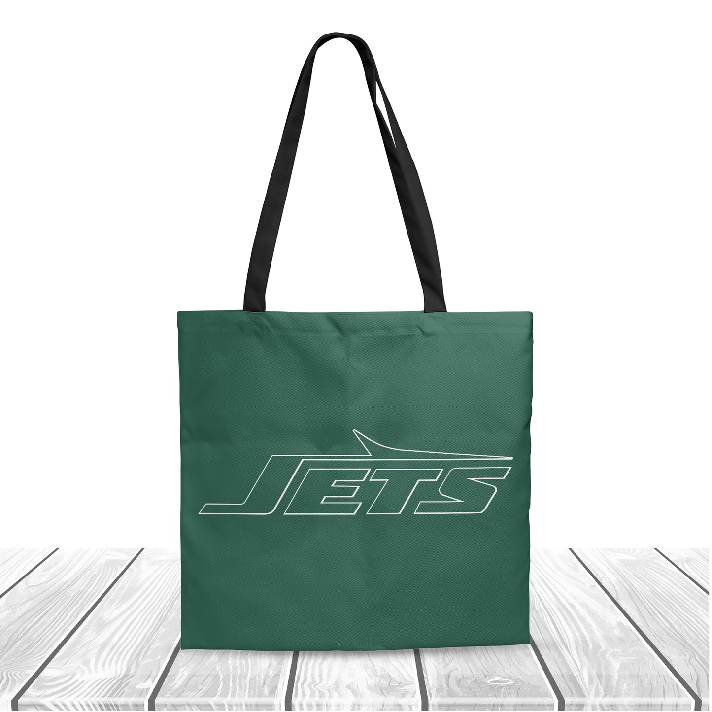 New York Jets Fans Gear Polyester Canvas Tote Bag – Durable and Stylish