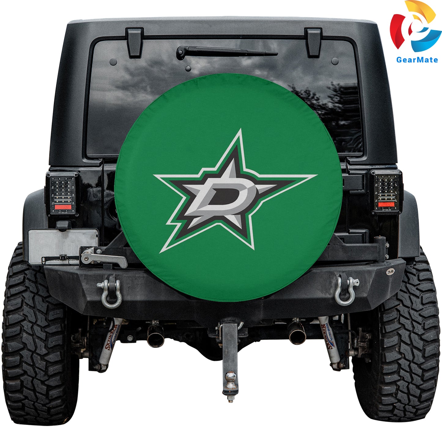 Dallas Stars NHL Hockey Season Spare Tire Cover – Premium Waterproof UV-Resistant Protector