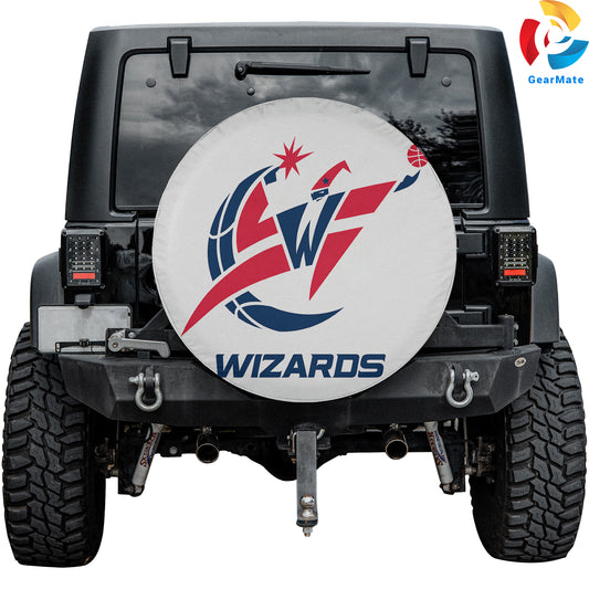 Washington Wizards Gear Up Spare Tire Cover – Premium Waterproof UV-Resistant Protector