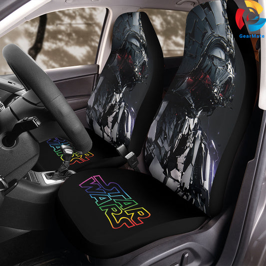 Sith Starwars Car Seat Covers – High Quality Graphic and Polar Fleece Protector Set