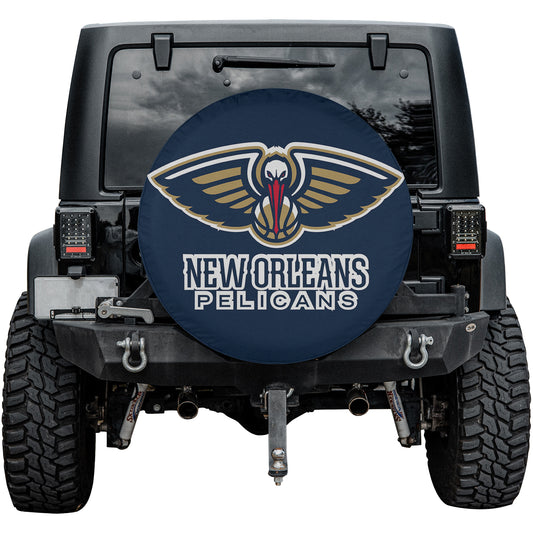 New Orleans Pelicans Spare Tire Cover – Premium Waterproof UV-Resistant Protector