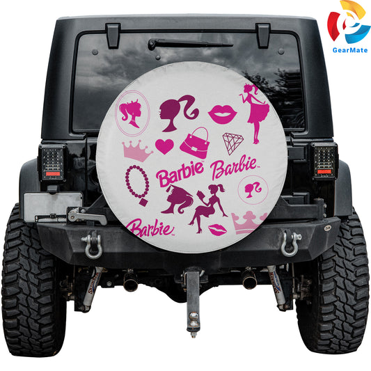 Barboie Dolls Ball Spare Tire Cover – Premium Waterproof UV Resistant Protector