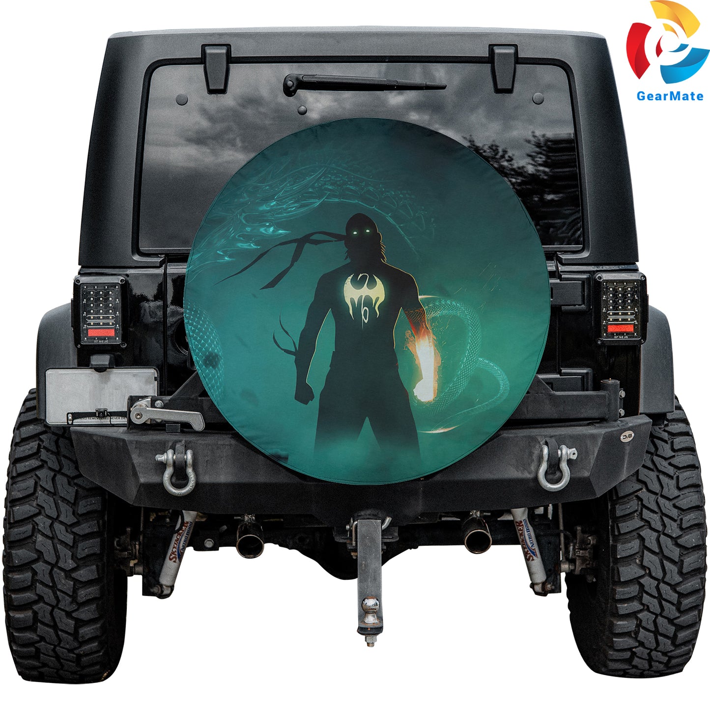 Marvel Iron Fist Comics Spare Tire Cover – Premium Waterproof UV Resistant Protector