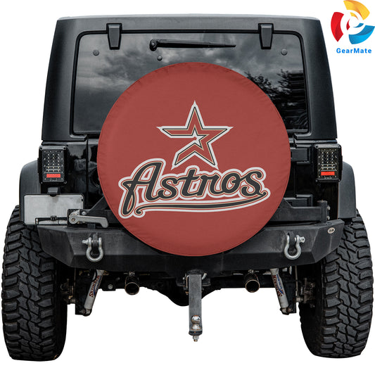 Houston Astros MLB Season Spare Tire Cover – Premium Waterproof UV-Resistant Protector