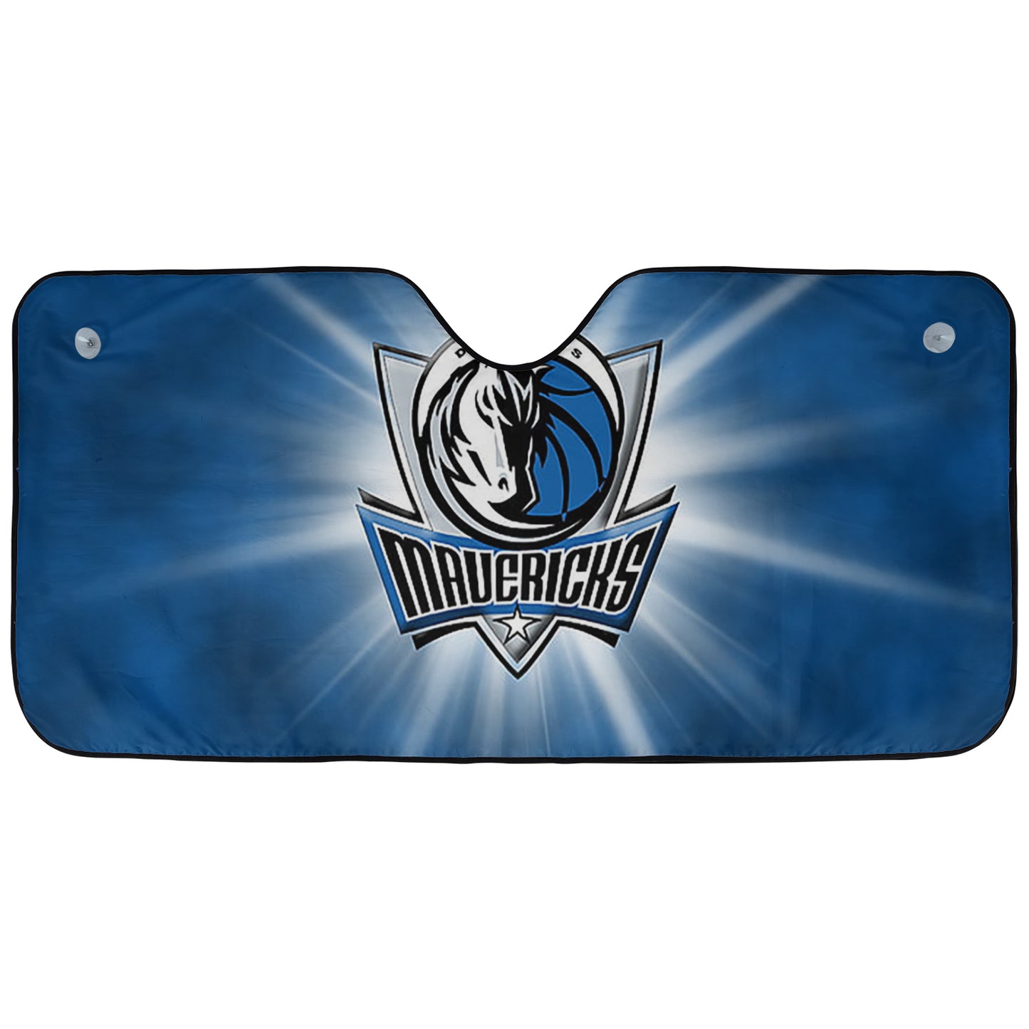 Basketball Dallas Maverick Light Reflective Car Sunshade – Premium Heat & UV Protection, Universal Fit