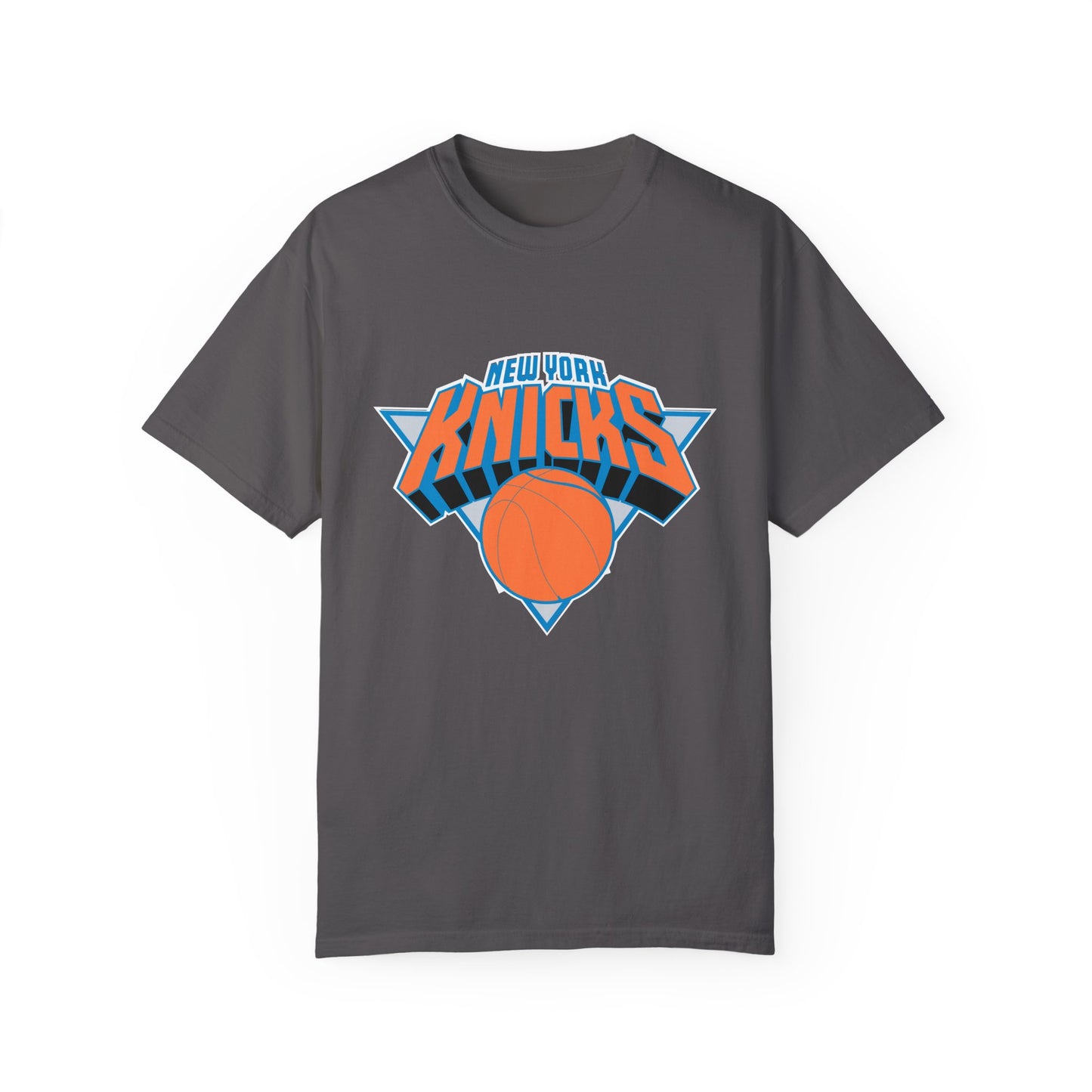 New York Knicks Hoop Lifestyle Garment-Dyed T-Shirt – Premium Cotton Tee for Customization