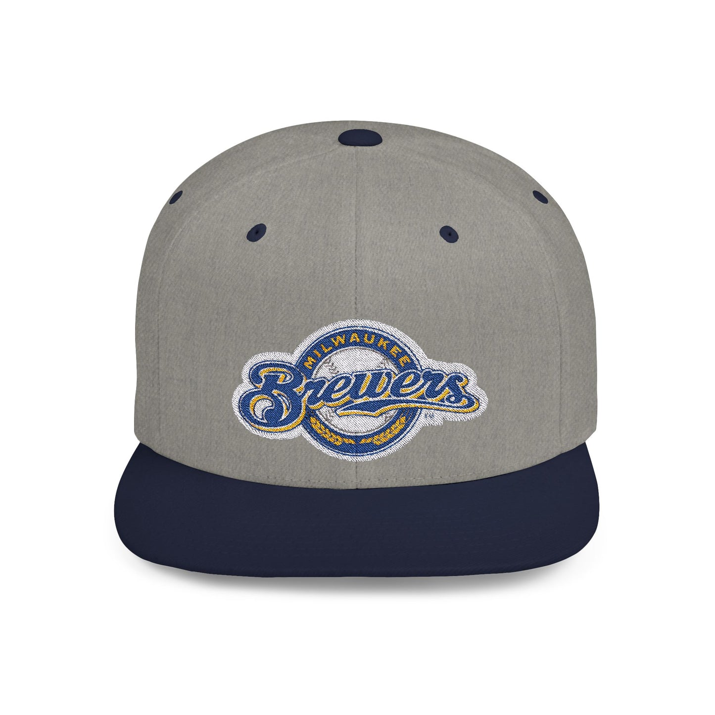 Milwaukee Brewers Brewers Baseball Flat Bill Snapback – Lightweight, Custom Fit, Premium Quality