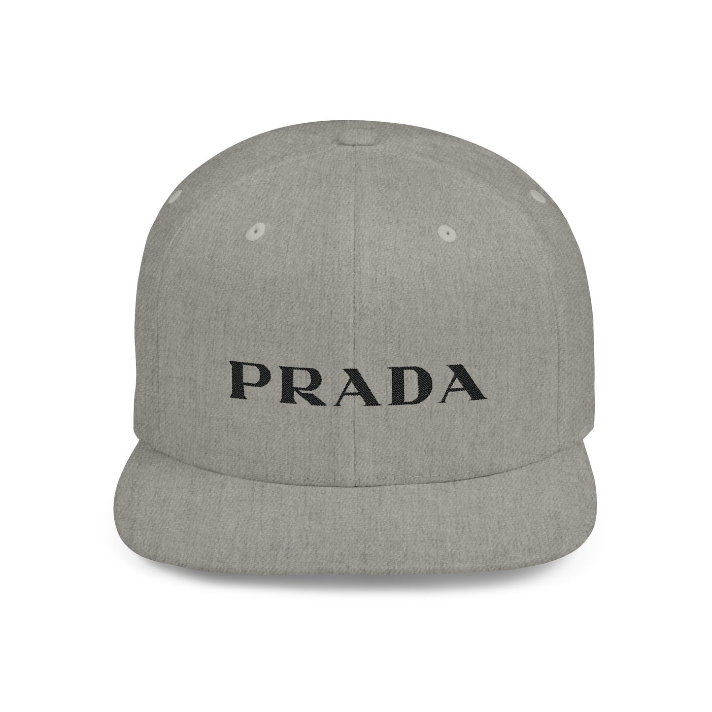 Prada Flat Bill Snapback – Lightweight, Custom Fit, Premium Quality