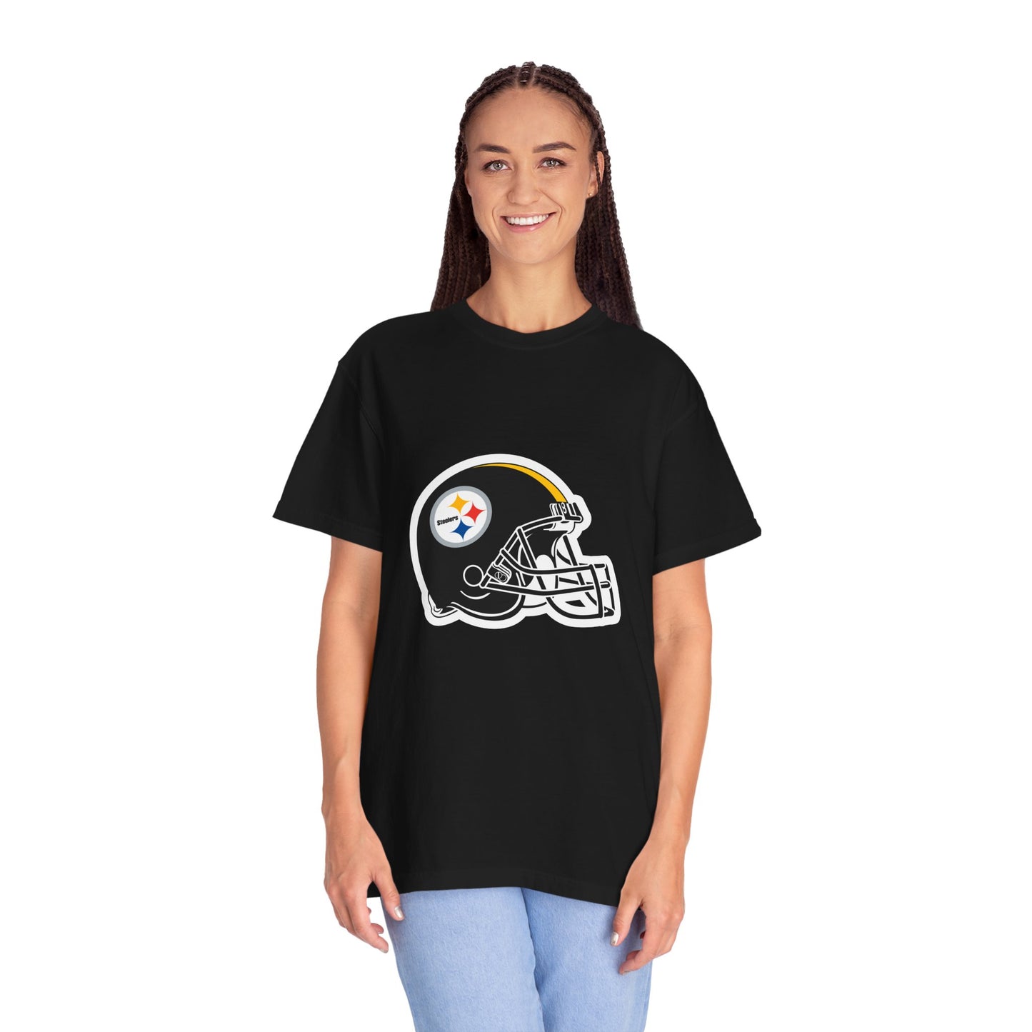 Pittsburgh Steelers Fan Gifts Garment-Dyed T-Shirt – Premium Cotton Tee for Customization