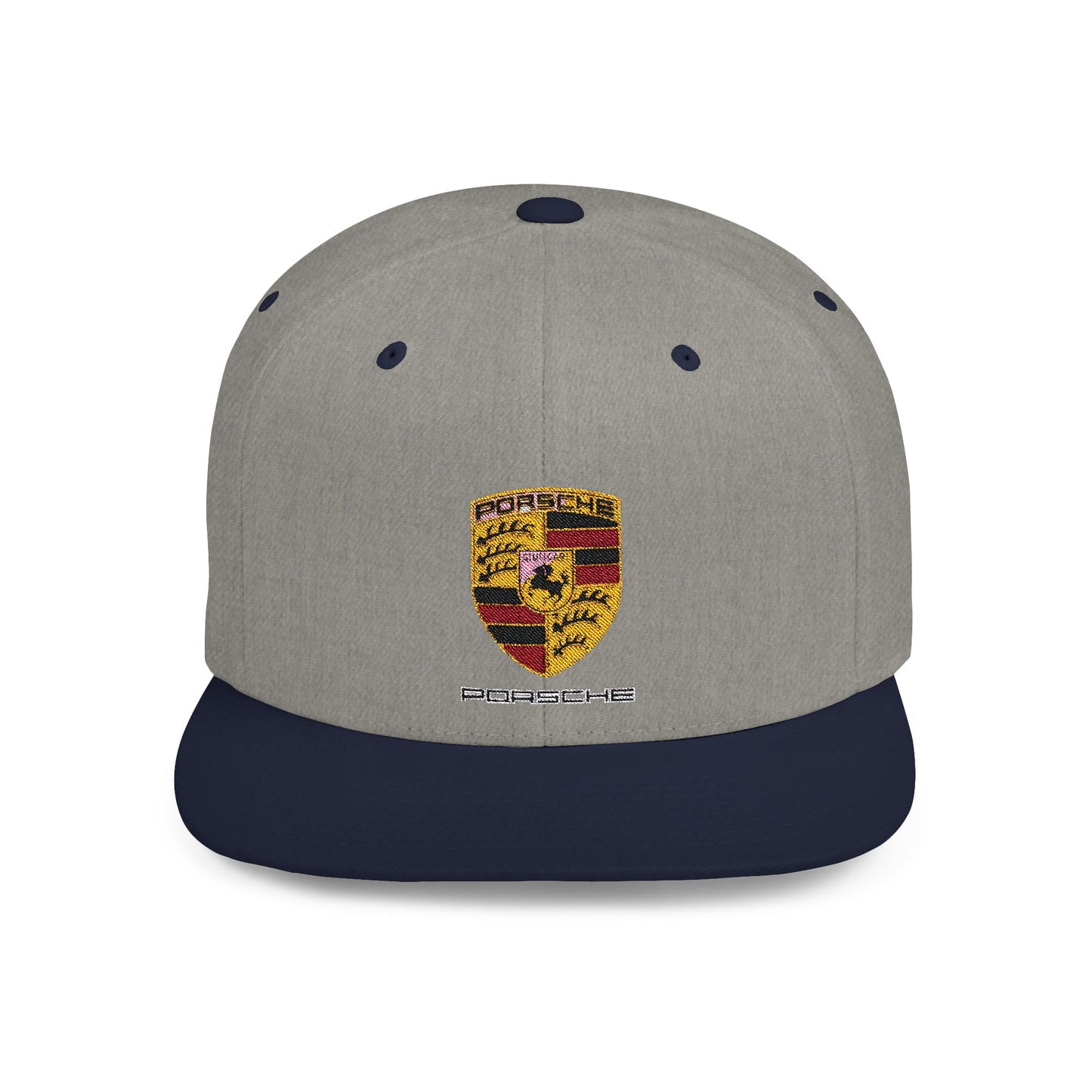 Porsche Flat Bill Snapback – Lightweight, Custom Fit, Premium Quality