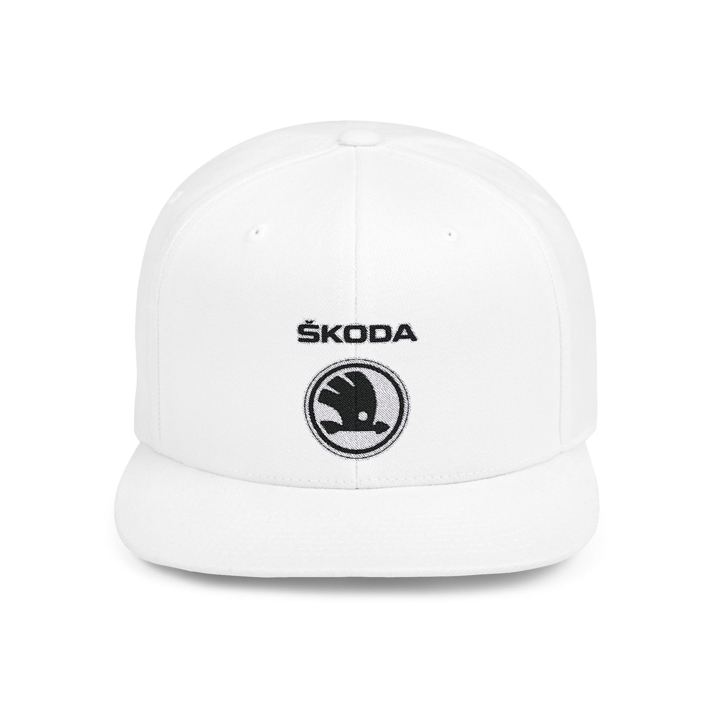 Škoda Auto Flat Bill Snapback – Lightweight, Custom Fit, Premium Quality