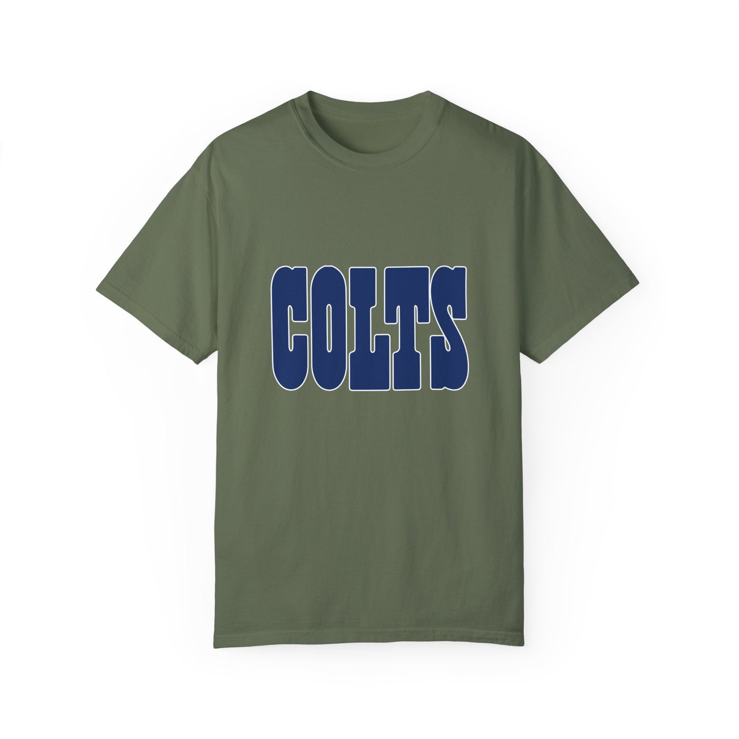 Indianapolis Colts Apparel Garment-Dyed T-Shirt – Premium Cotton Tee for Customization