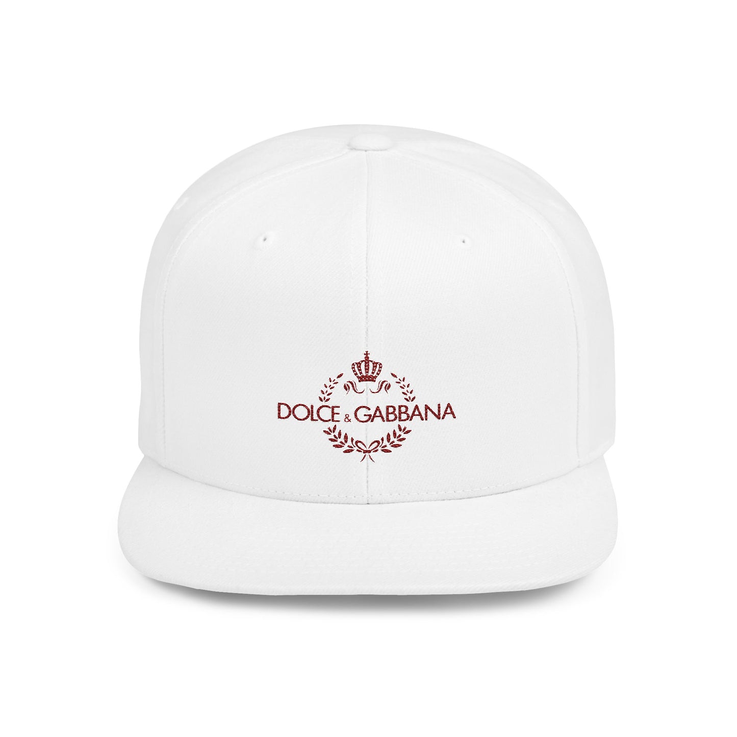 D&G Flat Bill Snapback – Lightweight, Custom Fit, Premium Quality