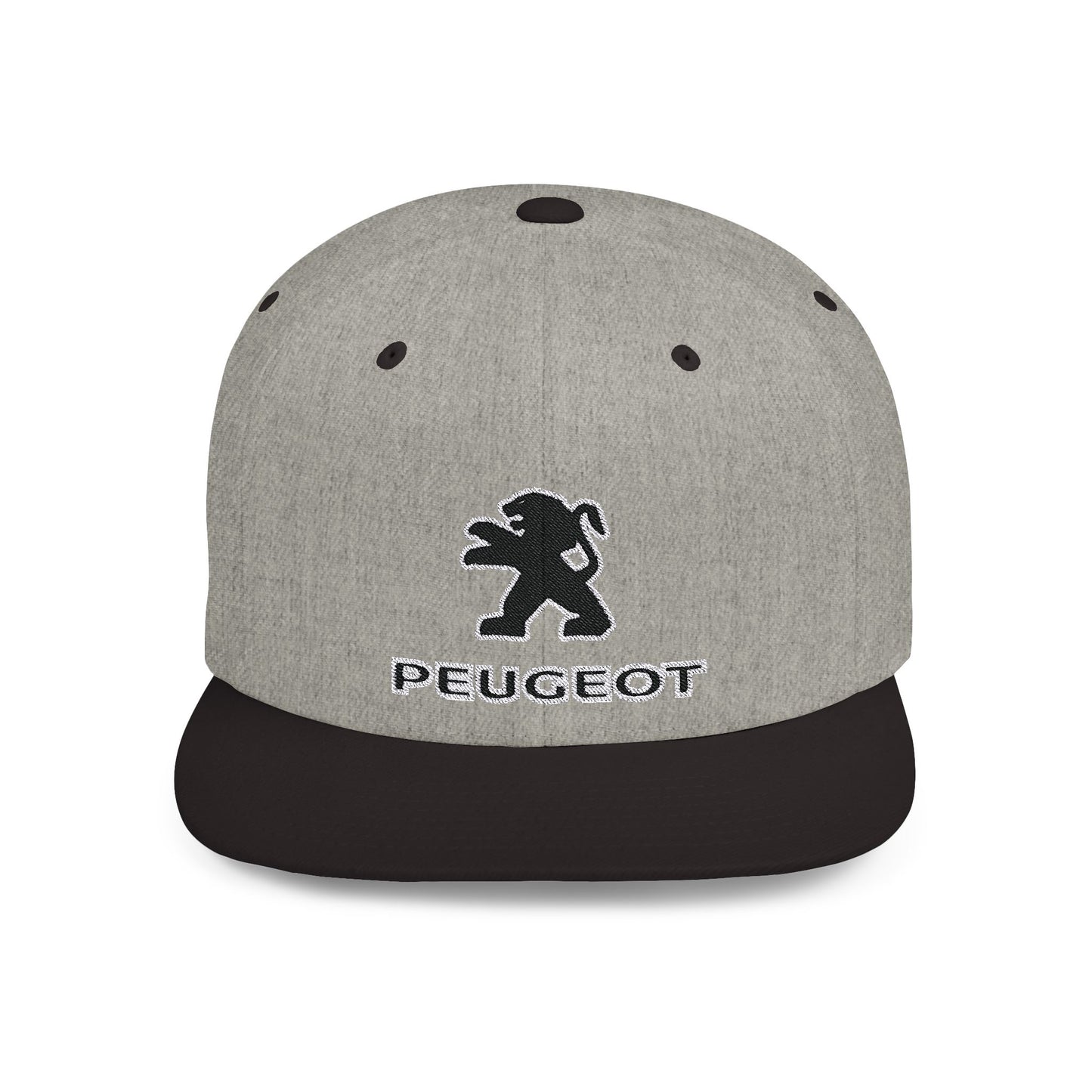 Peugeot Flat Bill Snapback – Lightweight, Custom Fit, Premium Quality