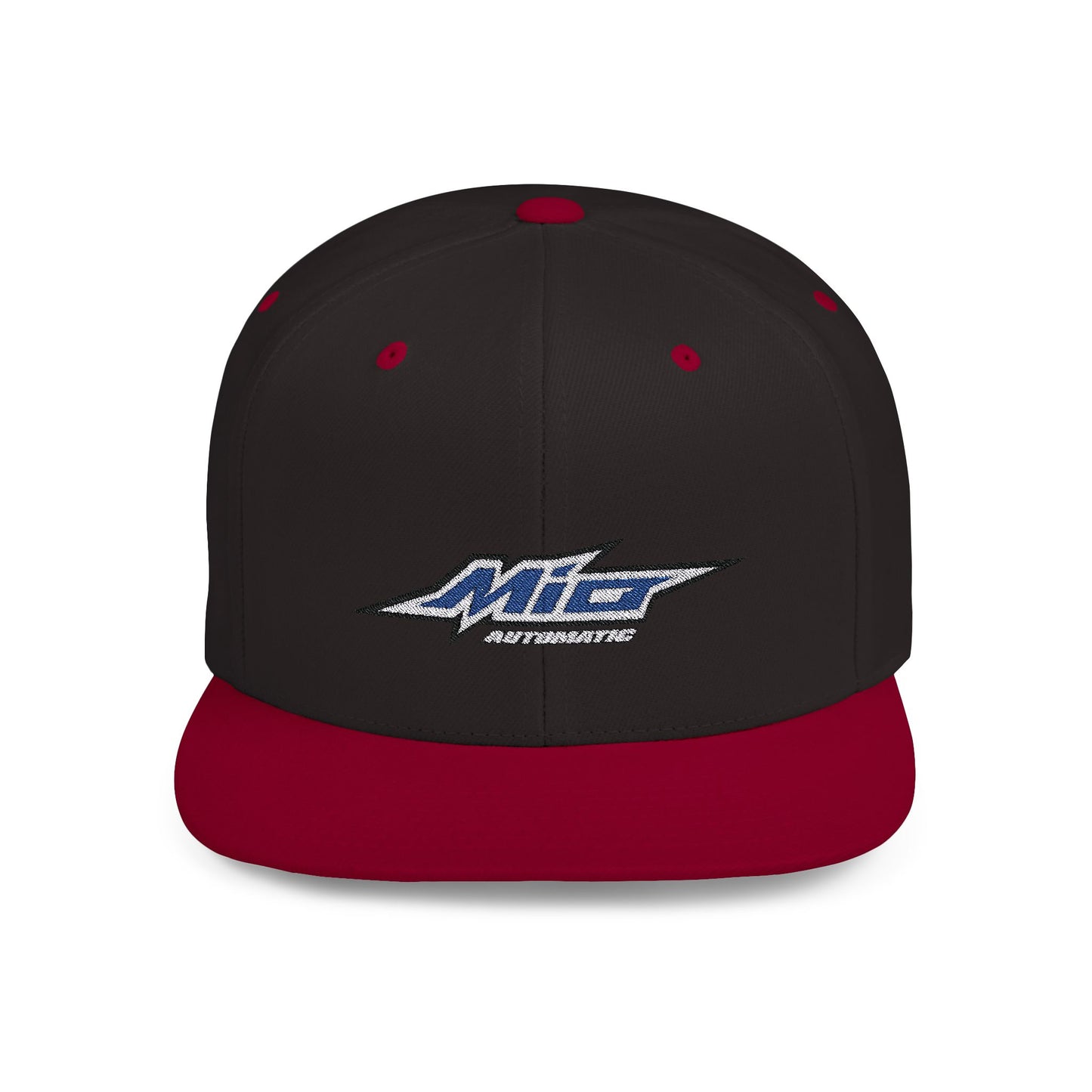 Mio Automatic Flat Bill Snapback – Lightweight, Custom Fit, Premium Quality