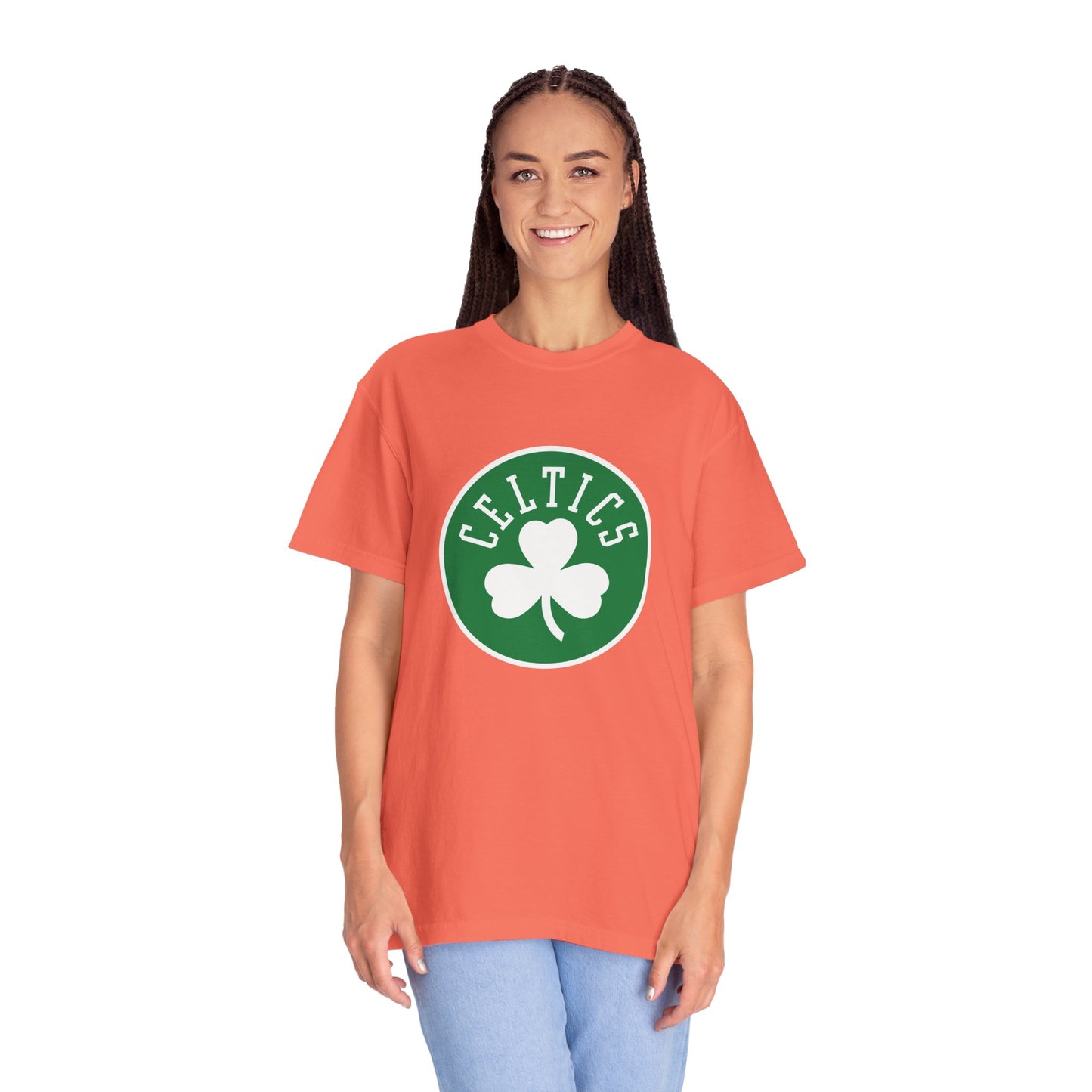 Boston Celtics Hoop Lifestyle Garment-Dyed T-Shirt – Premium Cotton Tee for Customization