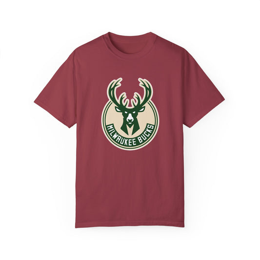 Milwaukee Bucks Play To Win Garment-Dyed T-Shirt – Premium Cotton Tee for Customization