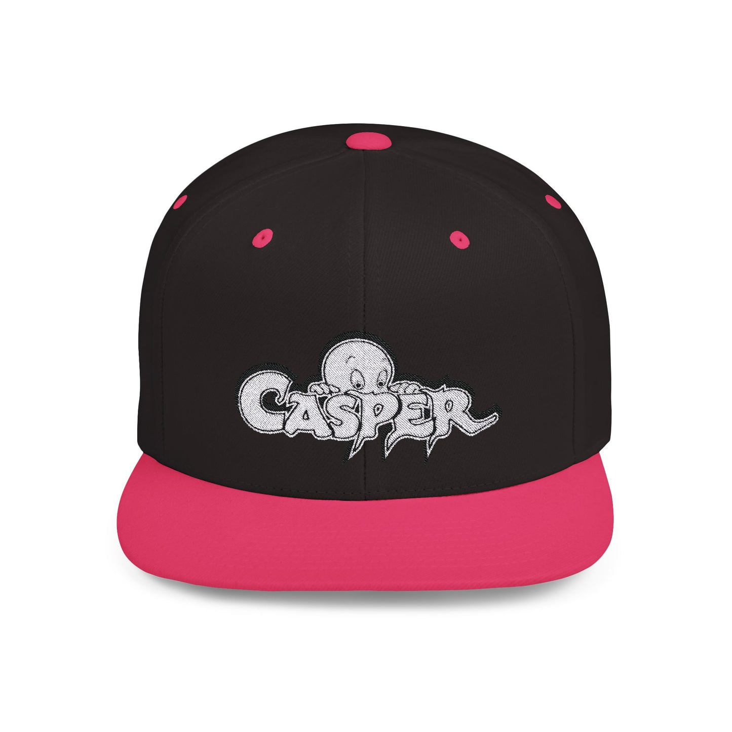 Casper Flat Bill Snapback – Lightweight, Custom Fit, Premium Quality