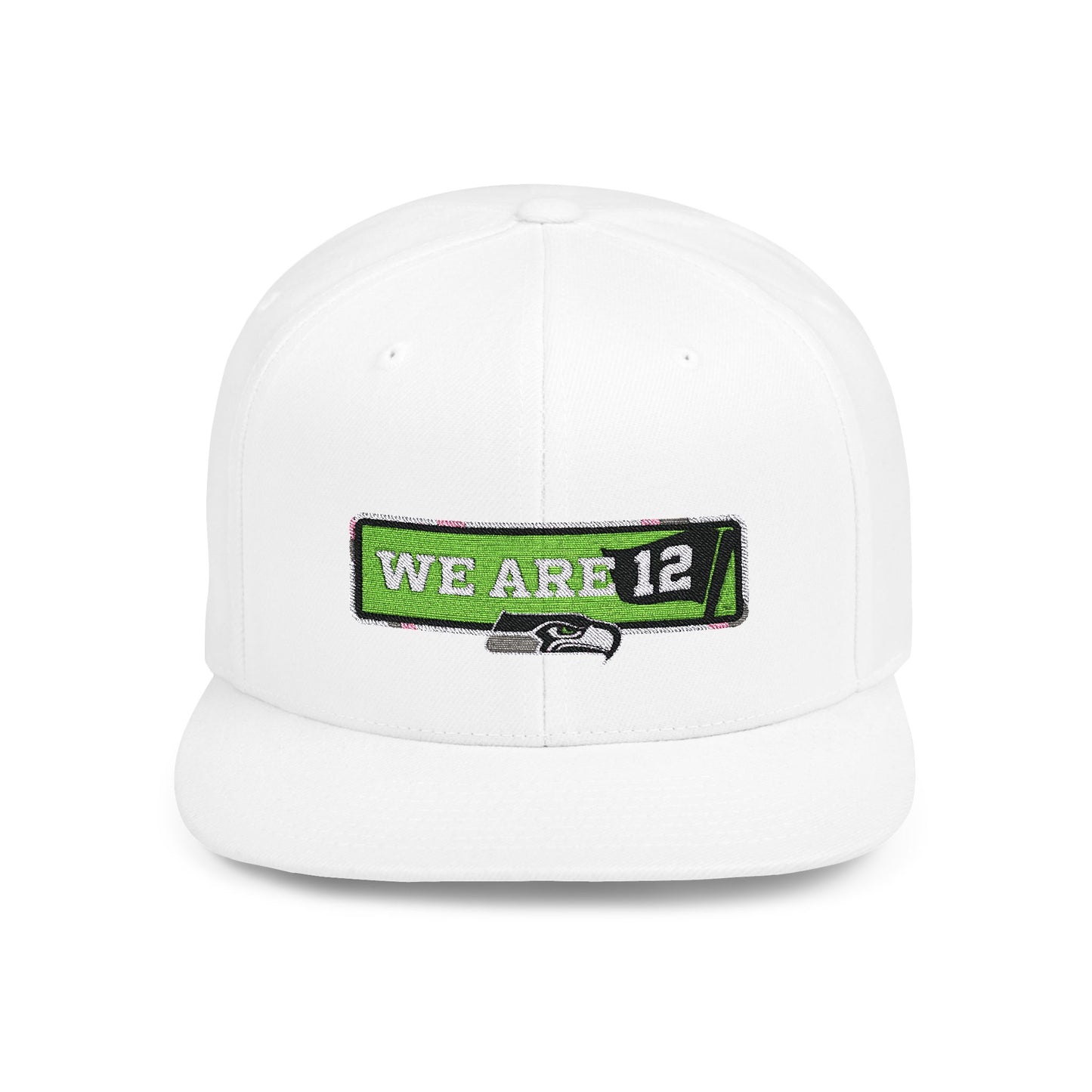 Seattle Seahawks We Are 12 Flat Bill Snapback – Lightweight, Custom Fit, Premium Quality