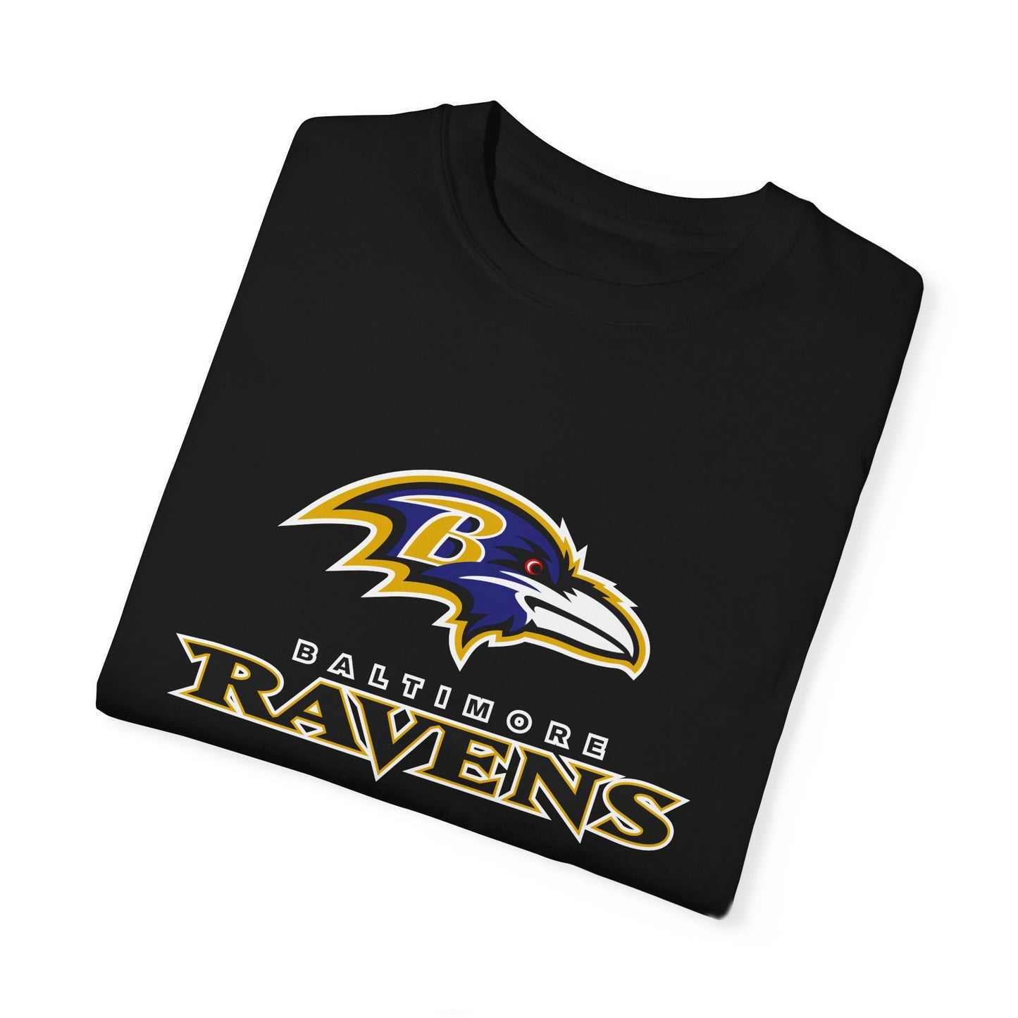 Baltimore Ravens Fan Gifts Garment-Dyed T-Shirt – Premium Cotton Tee for Customization