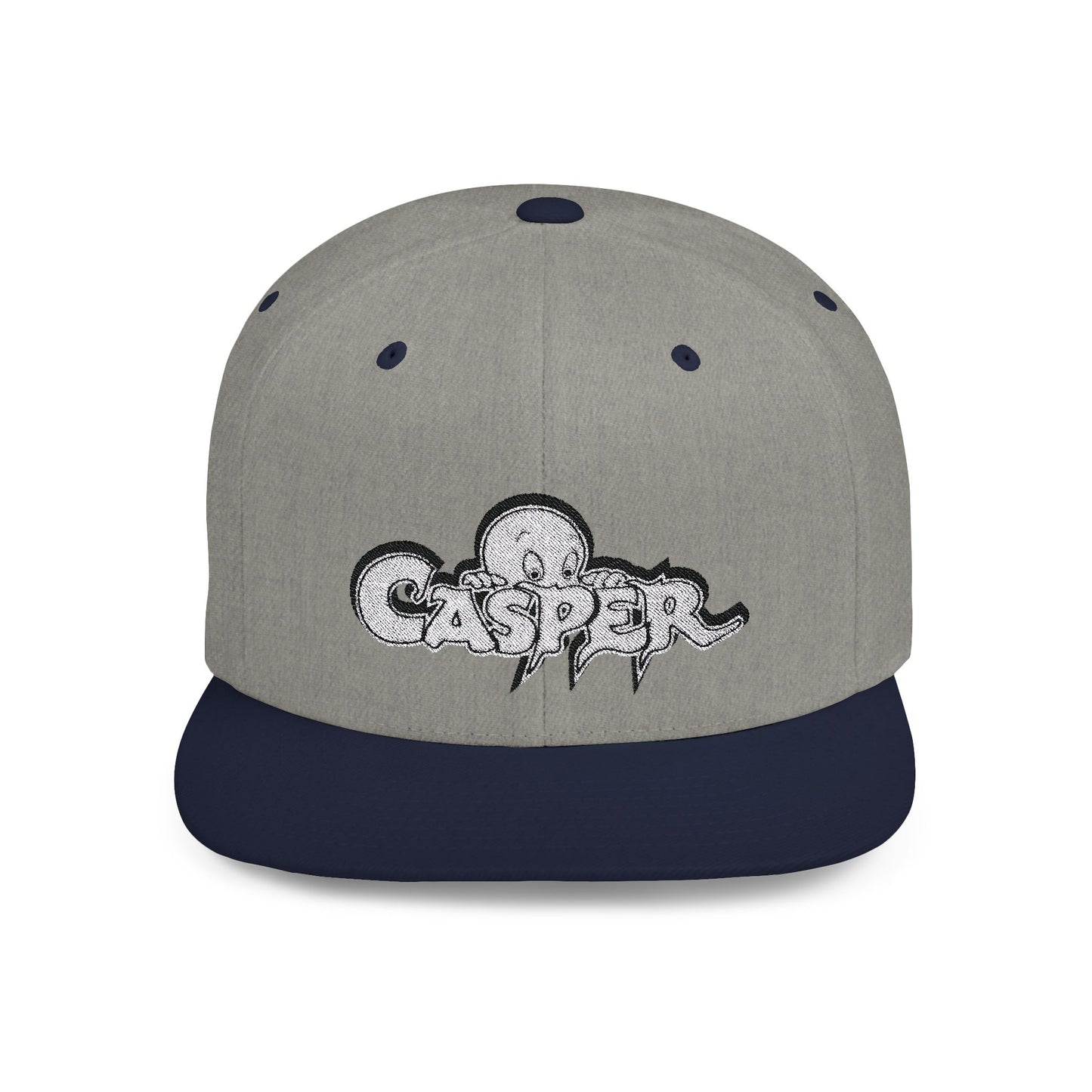 Casper Flat Bill Snapback – Lightweight, Custom Fit, Premium Quality