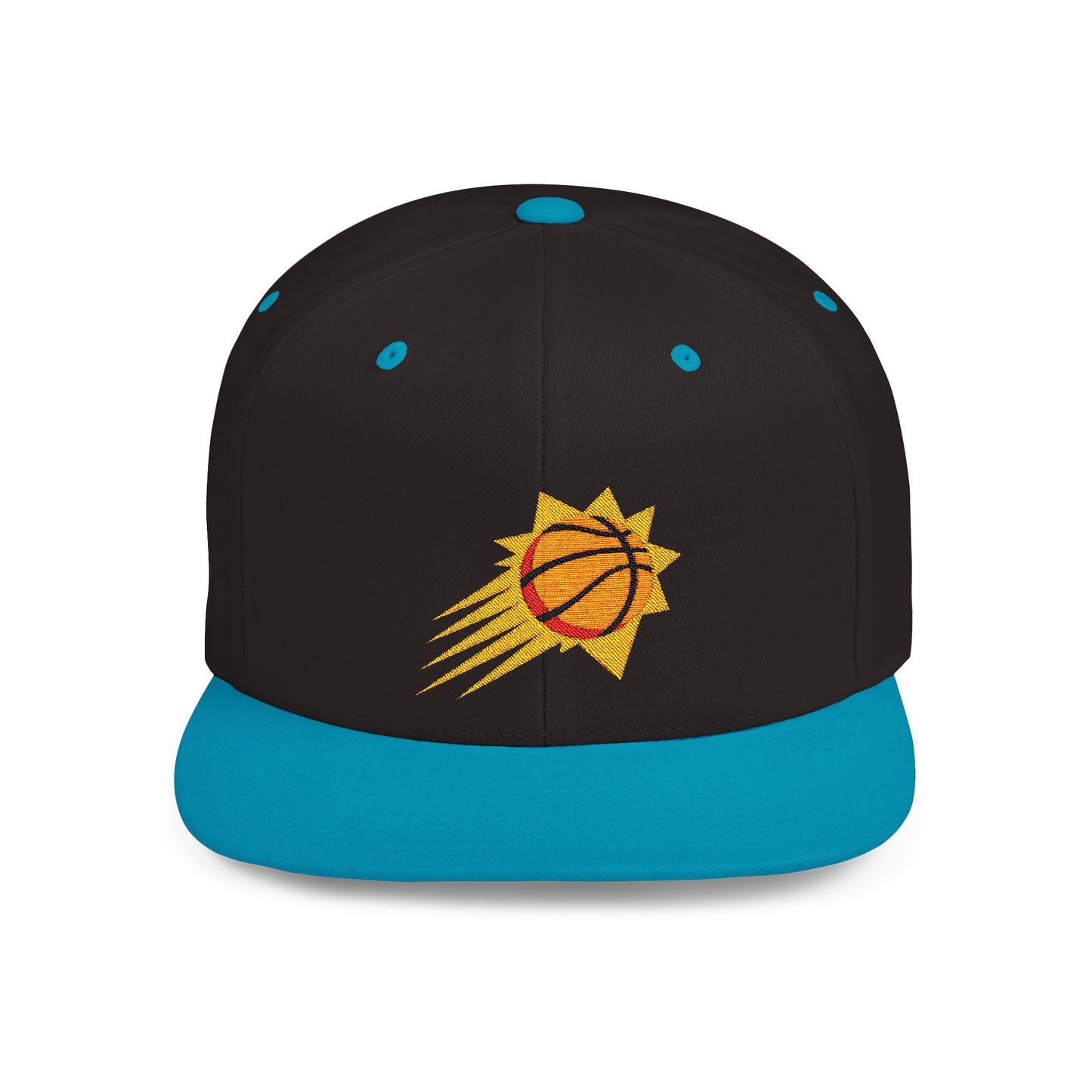 Phoenix Suns Thunder Flat Bill Snapback – Lightweight, Custom Fit, Premium Quality