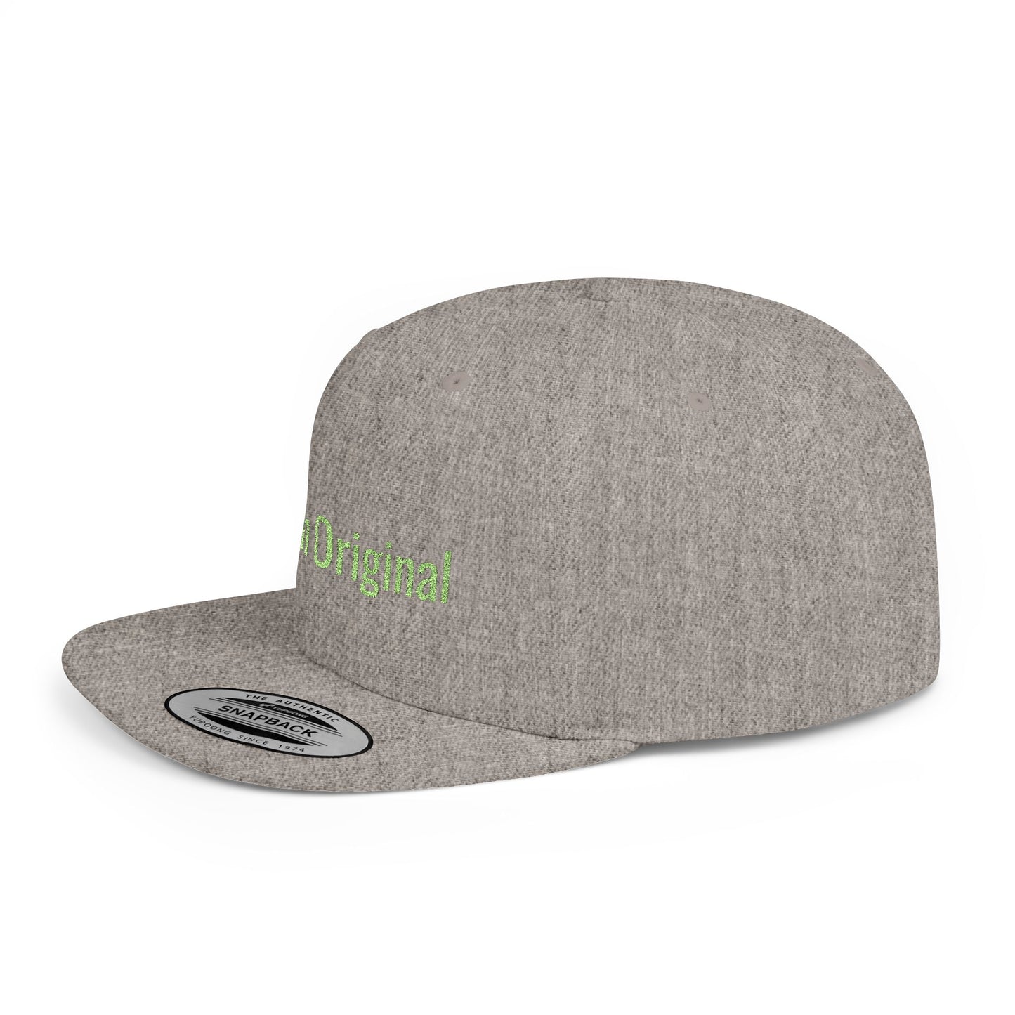 Text Urban Original Flat Bill Snapback – Lightweight, Custom Fit, Premium Quality