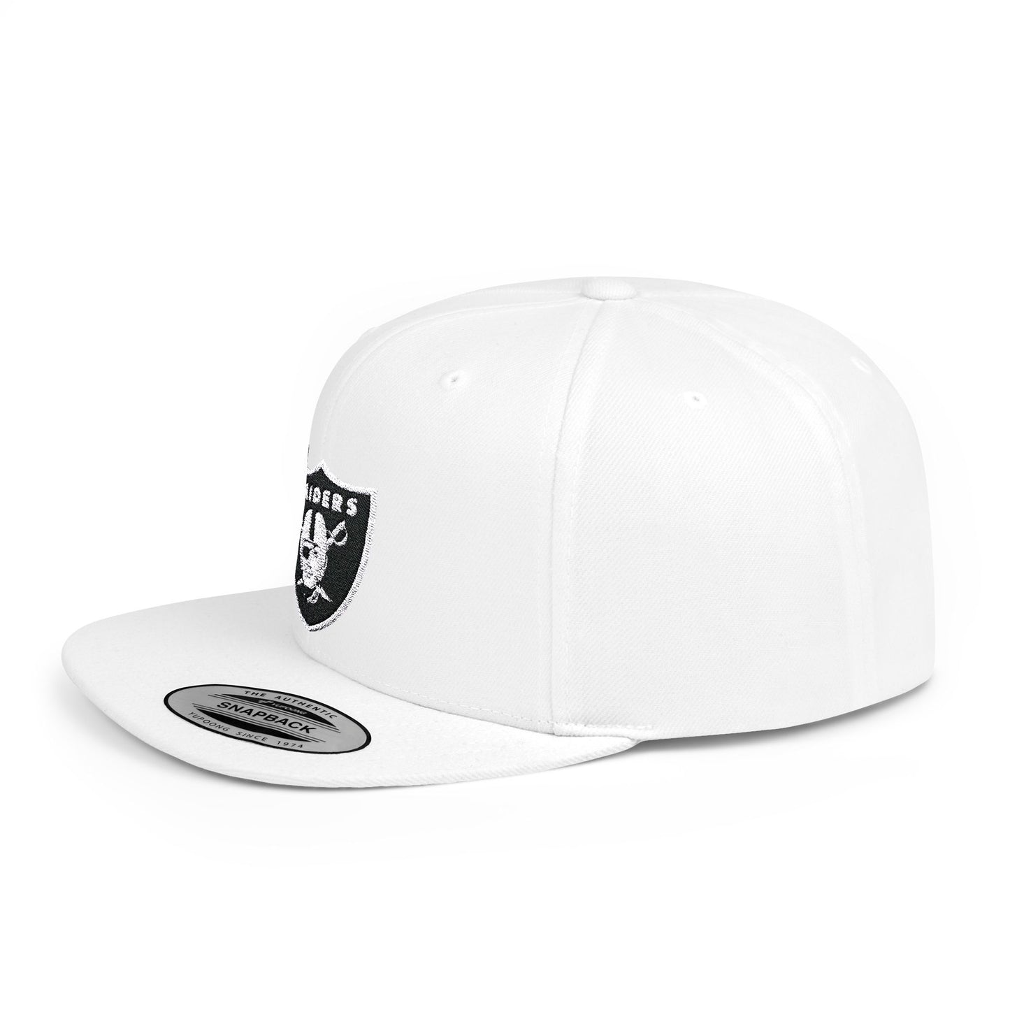 Las Vegas Raiders Flat Bill Snapback – Lightweight, Custom Fit, Premium Quality