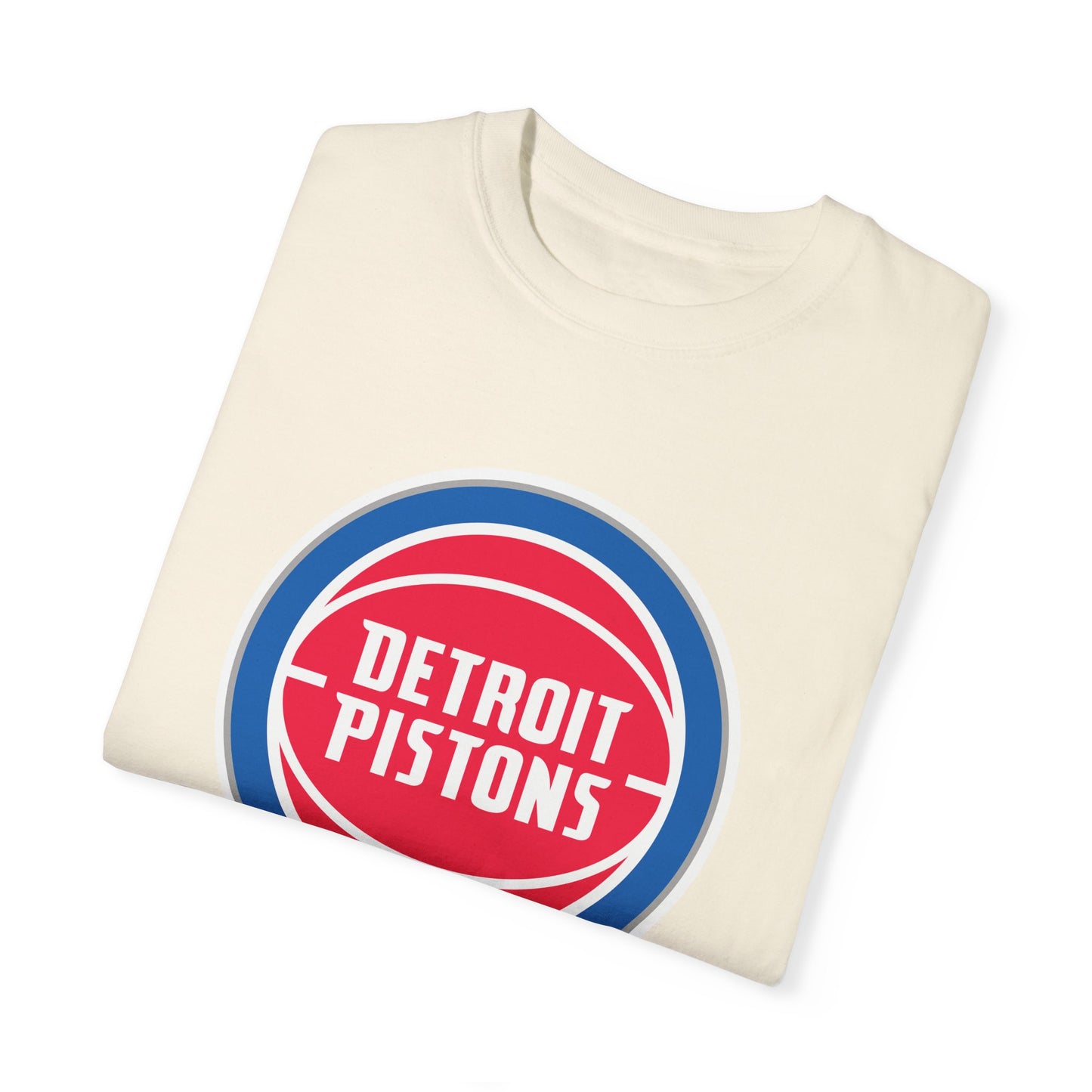 Detroit Pistons Built Different Garment-Dyed T-Shirt – Premium Cotton Tee for Customization