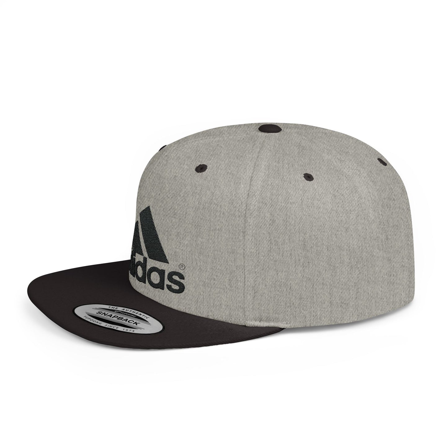 Adidas Flat Bill Snapback – Lightweight, Custom Fit, Premium Quality