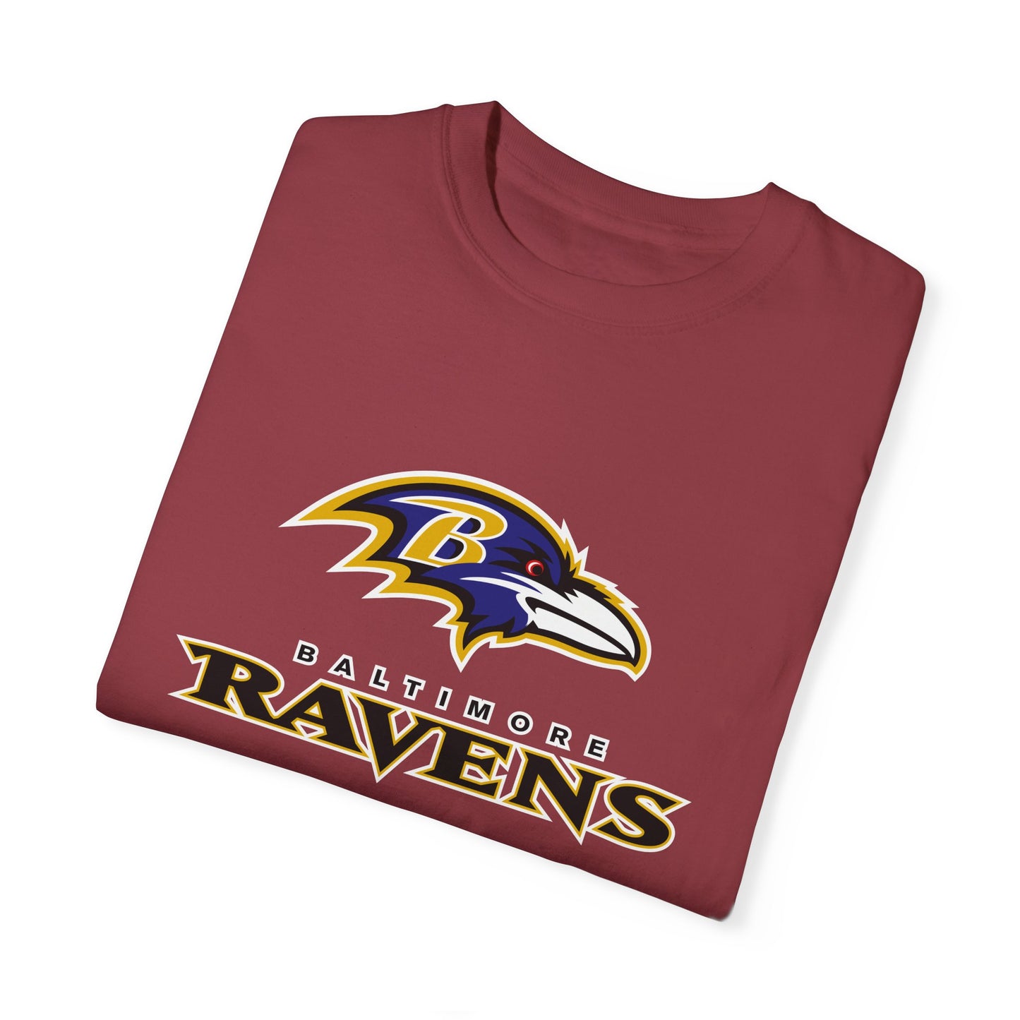 Baltimore Ravens Fan Gifts Garment-Dyed T-Shirt – Premium Cotton Tee for Customization