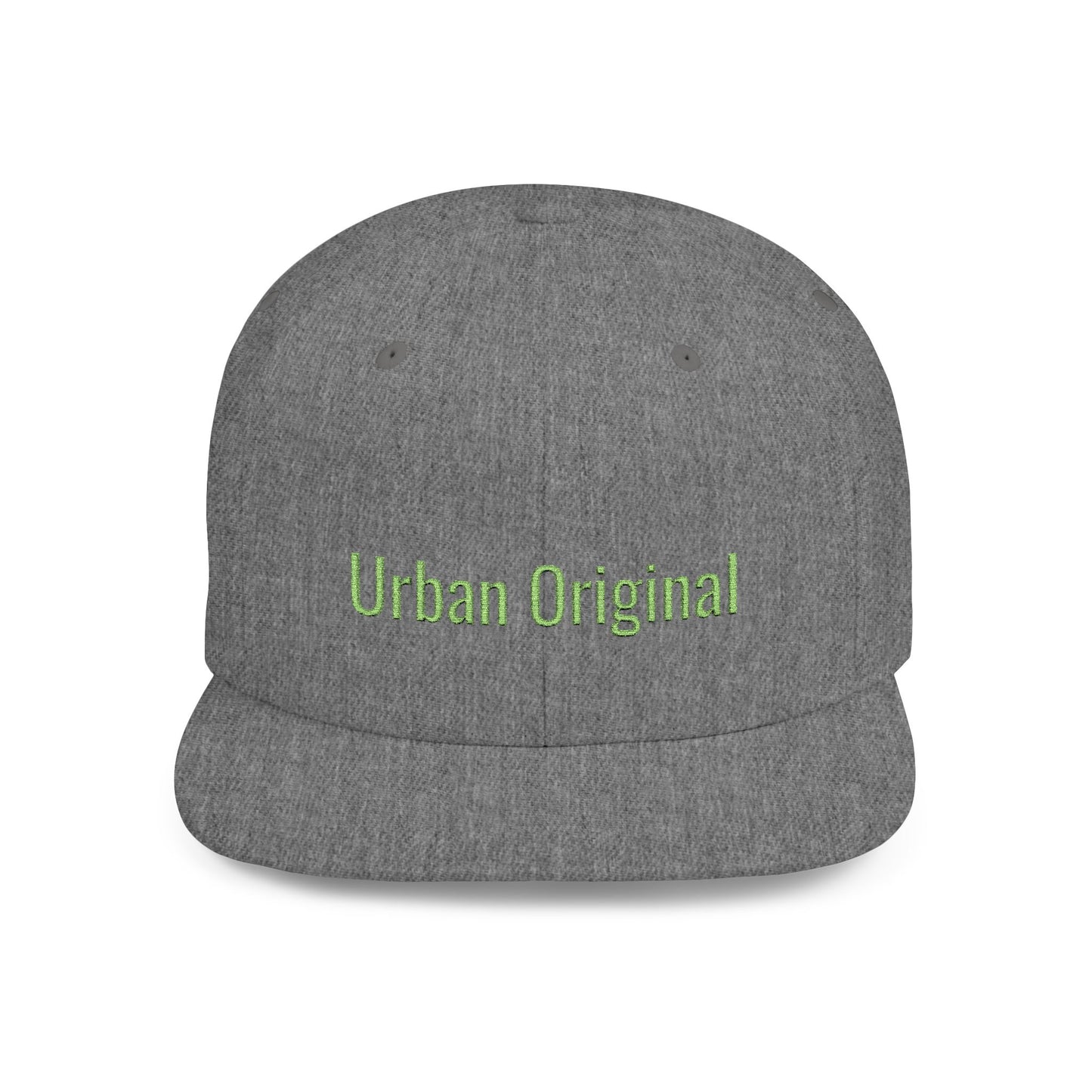Text Urban Original Flat Bill Snapback – Lightweight, Custom Fit, Premium Quality