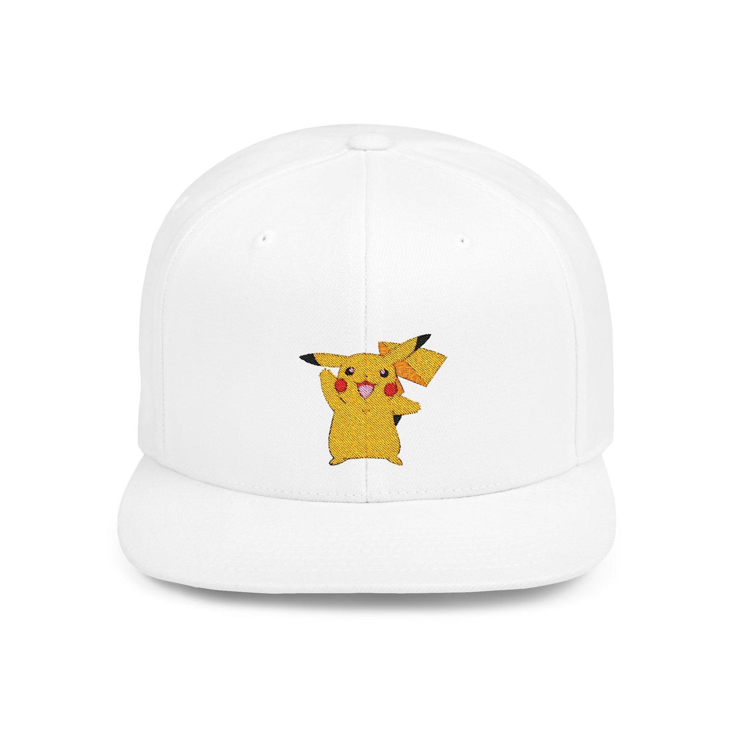 Pokemon Flat Bill Snapback – Lightweight, Custom Fit, Premium Quality