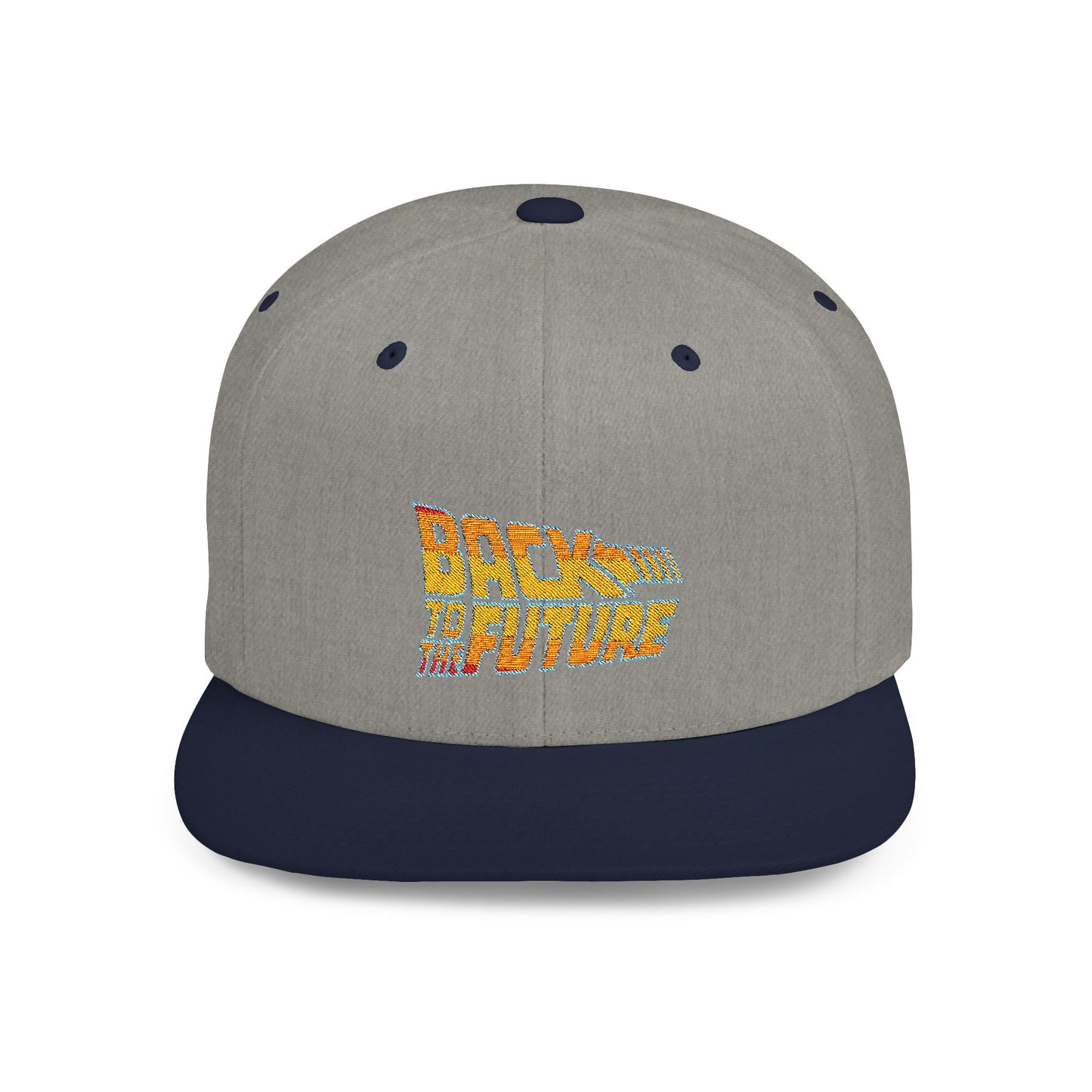 Back To The Future Flat Bill Snapback – Lightweight, Custom Fit, Premium Quality