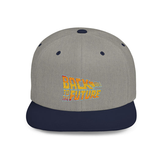 Back To The Future Flat Bill Snapback – Lightweight, Custom Fit, Premium Quality