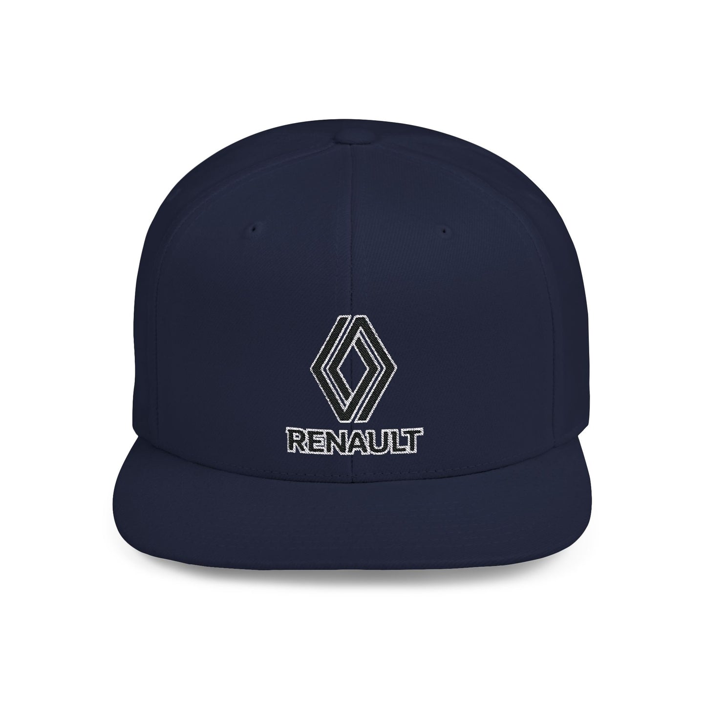 Renault Flat Bill Snapback – Lightweight, Custom Fit, Premium Quality