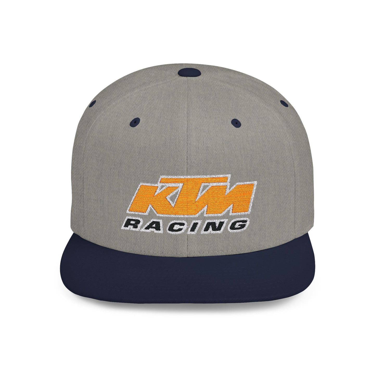 KTM Flat Bill Snapback – Lightweight, Custom Fit, Premium Quality